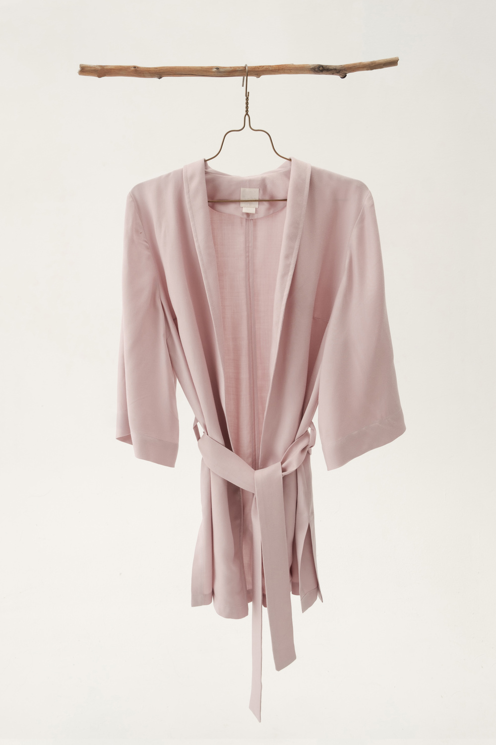 Pink Robe on Hanger
